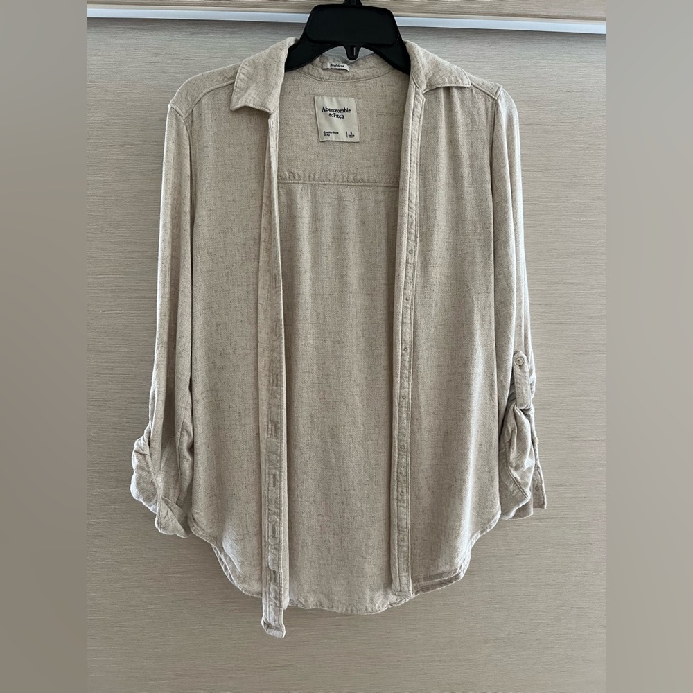 Abercrombie and fitch boyfriend button down